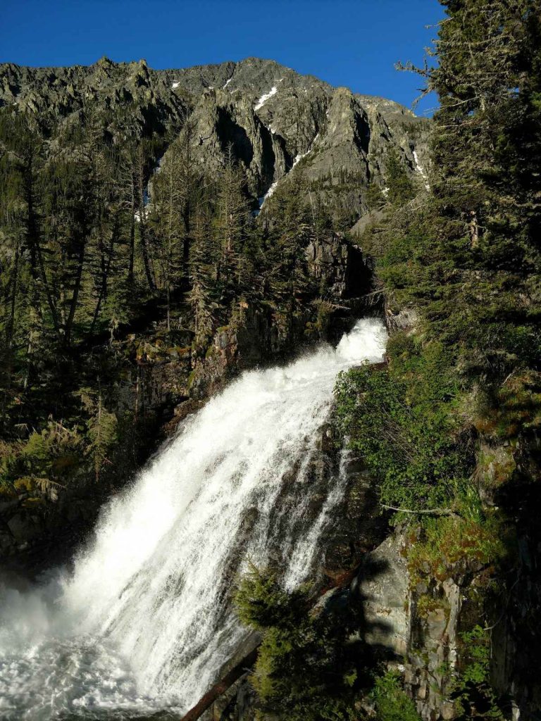 Crazy Peak Waterfall