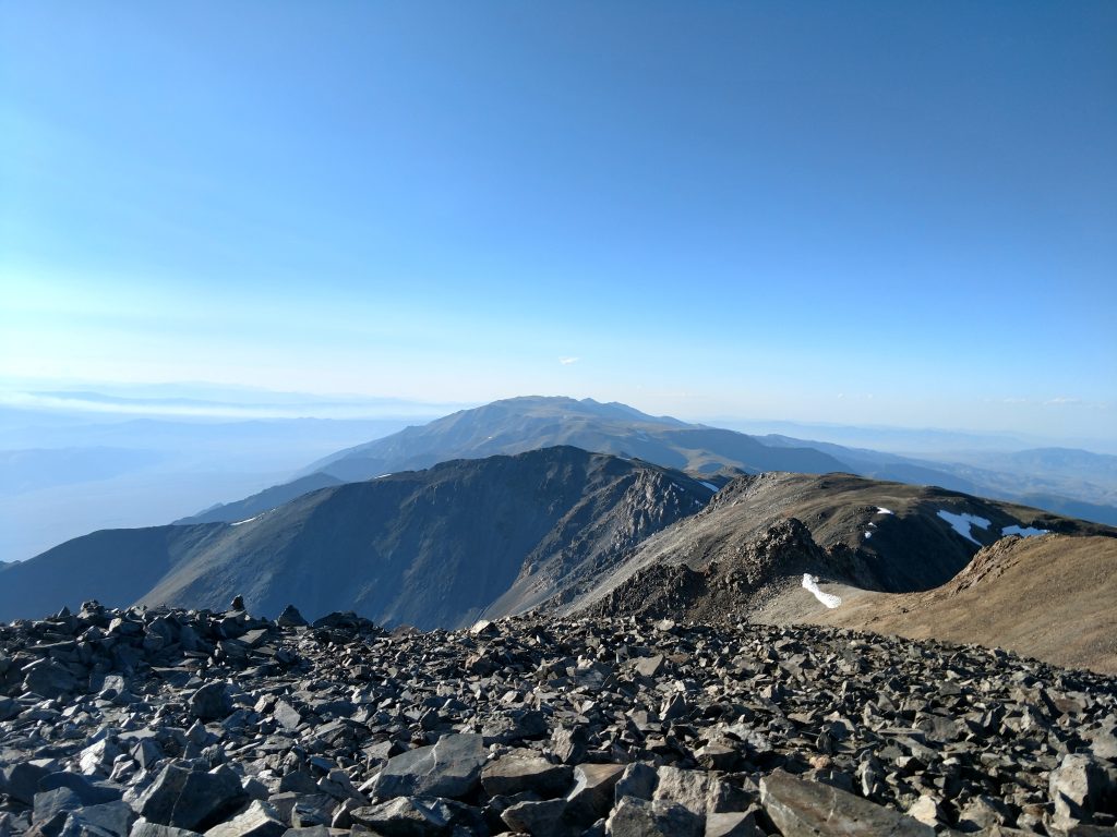 Summit of White Mountain Peak