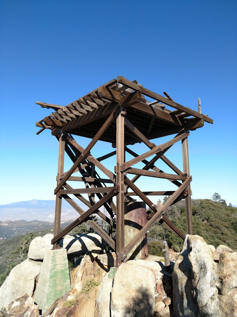 Fire lookout hot springs mountain
