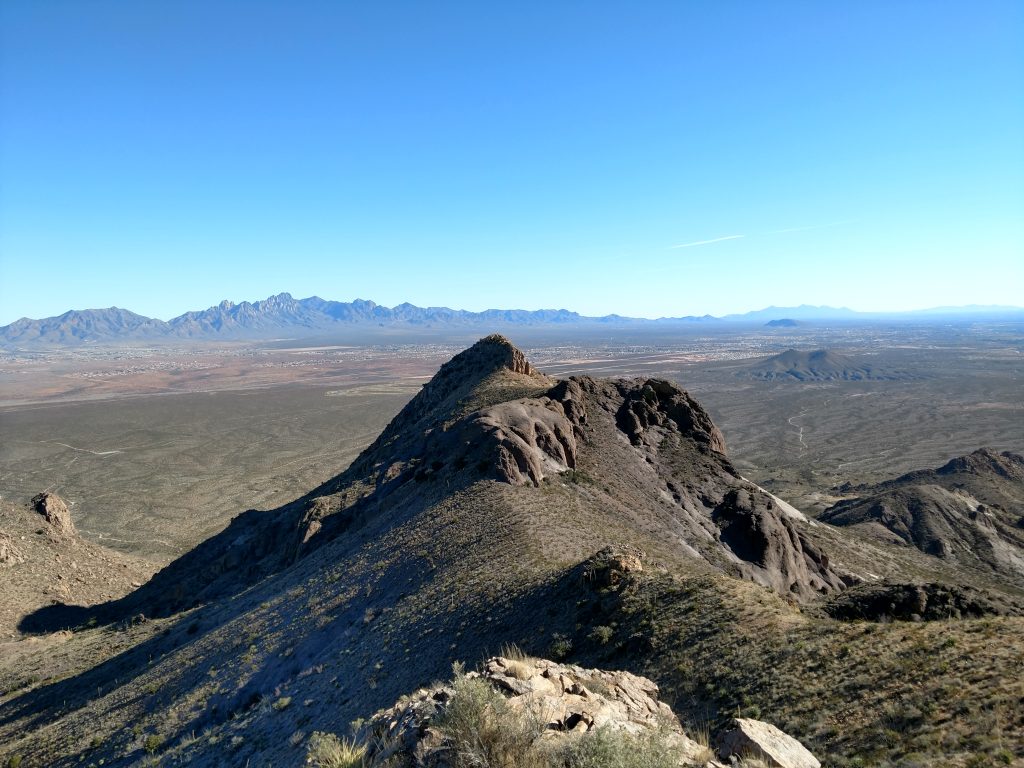 Doña Ana Mountain summit