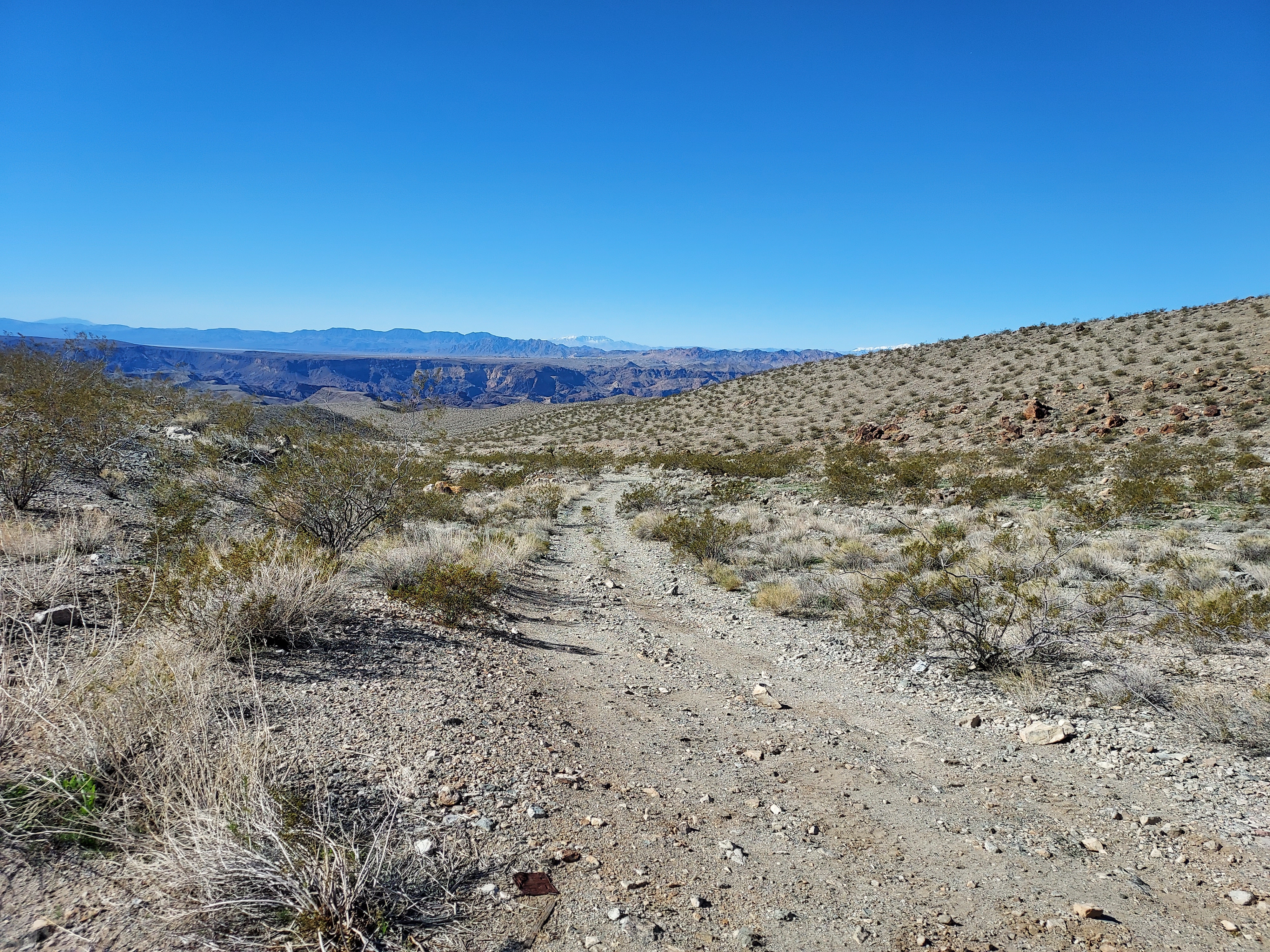 4x4 road Lake Mead National Recreation Area